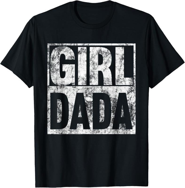 100% Cotton Mens Dad of Girls Pregnancy Announcement Girl Dada T-Shirt Hoodie, Sweatshirt | WearSparks.com