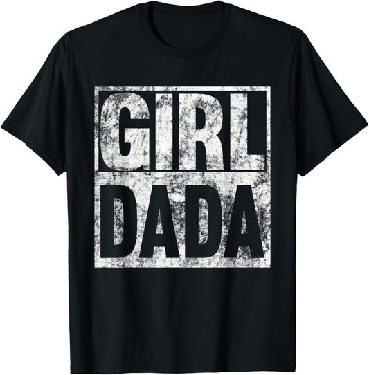 100% Cotton Mens Dad of Girls Pregnancy Announcement Girl Dada T-Shirt Hoodie, Sweatshirt | WearSparks.com
