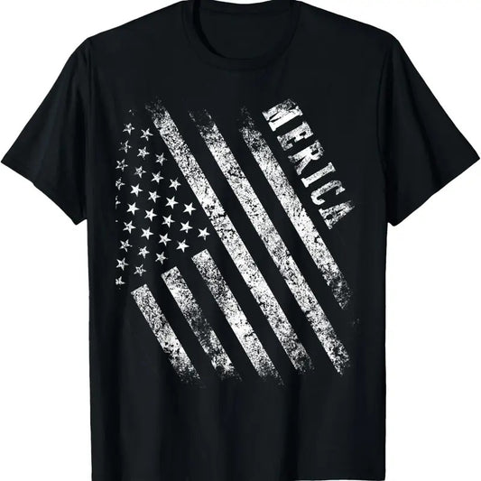 100% Cotton Merica Patriot American Flag USA 4th Of July Gifts Shirt T-Shirt Hoodie, Sweatshirt | WearSparks.com
