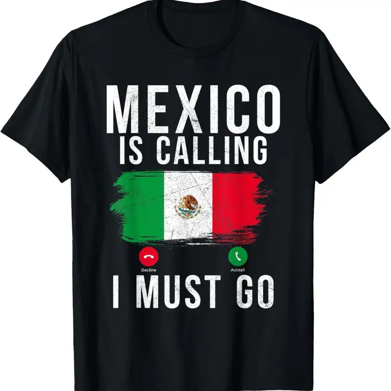 100% Cotton Mexico is calling i must go Vacation funny Mexican T-Shirt Hoodie, Sweatshirt | WearSparks.com