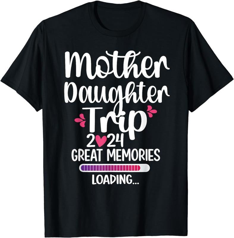 [100% Cotton]Mother Daughter Trip 2024 Great Memories Vacation Travel T-Shirt Hoodie, Sweatshirt | WearSparks.com