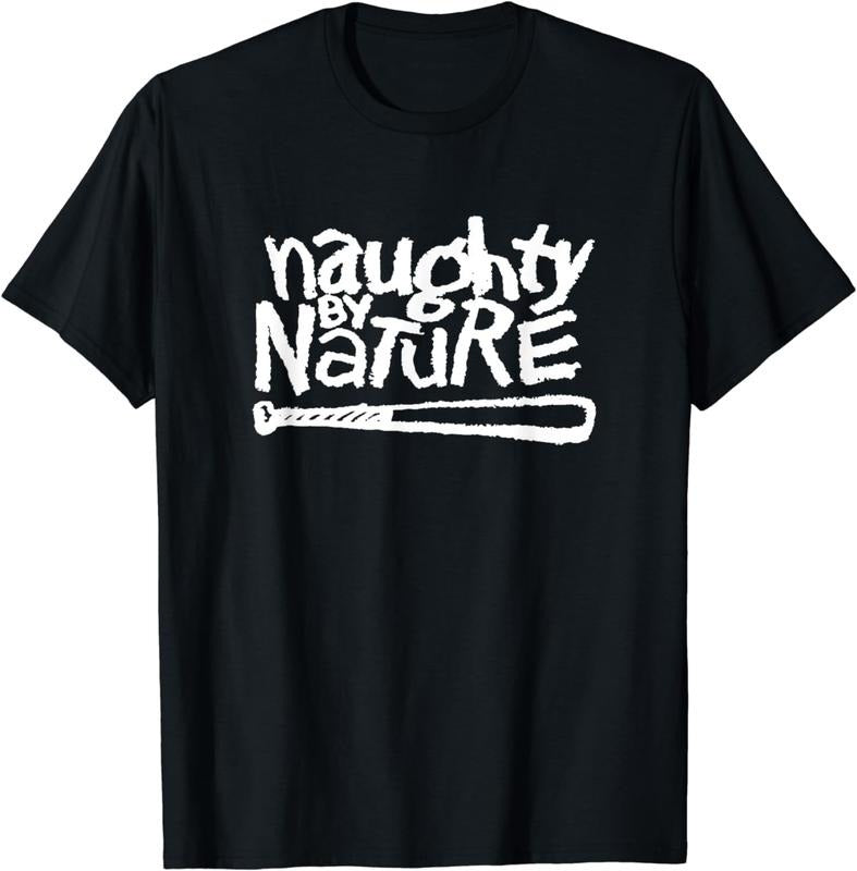 [100% Cotton]Naughty By Nature &reg; White Classic Logo T-Shirt Hoodie, Sweatshirt | WearSparks.com