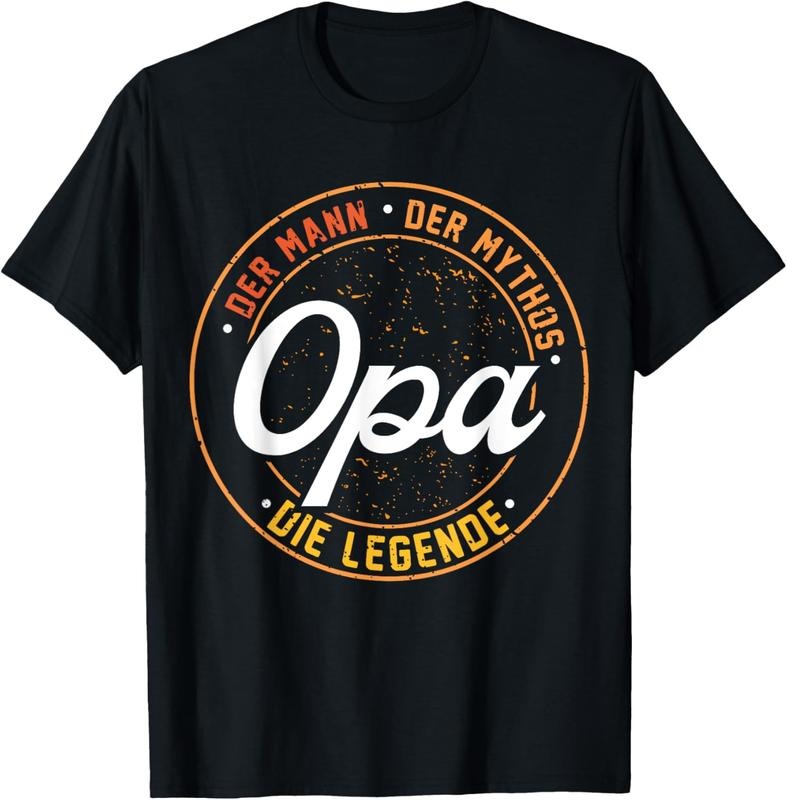 100% Cotton OPA | The Man of Myth The Legend | Funny Gift T-Shirt Hoodie, Sweatshirt | WearSparks.com