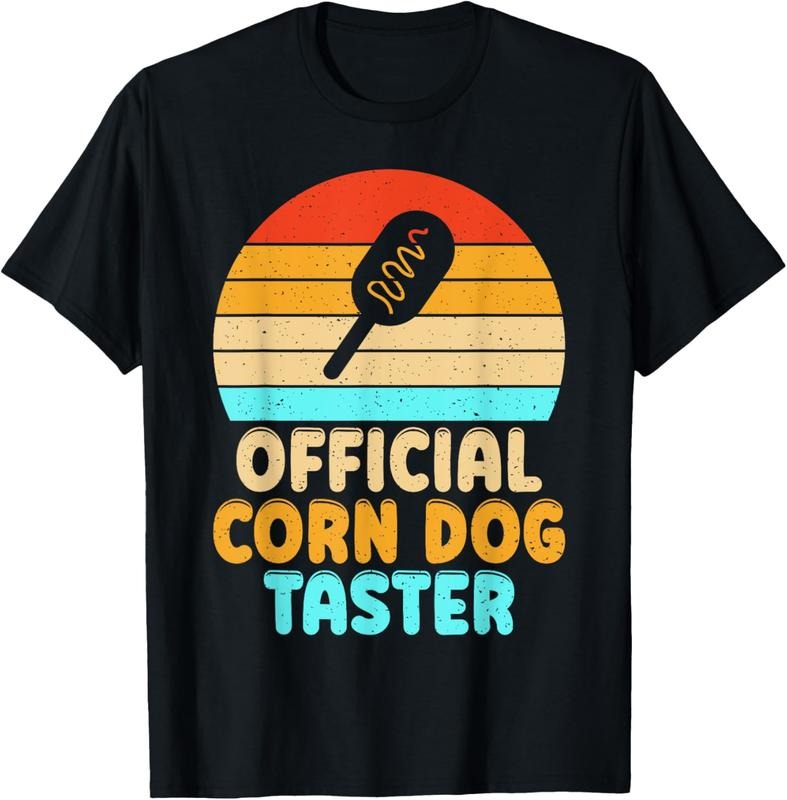 100% Cotton Official Corn Dog Taster Corn Dog T-Shirt Hoodie, Sweatshirt | WearSparks.com