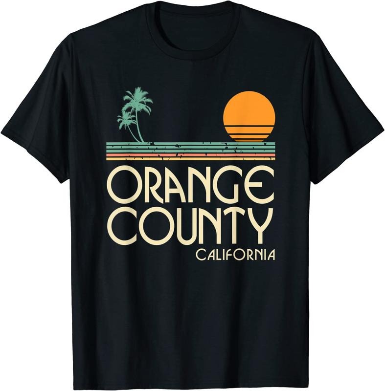 [100% Cotton]Orange County T Shirt Hoodie, Sweatshirt | WearSparks.com