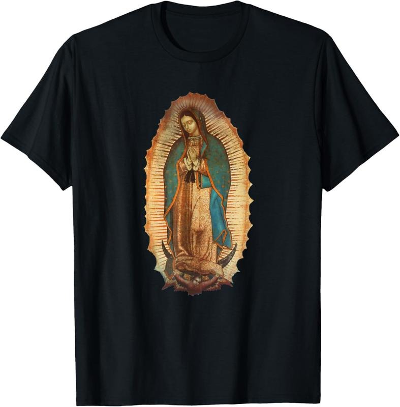 100% Cotton Our Lady Of Guadalupe T-Shirt Hoodie, Sweatshirt | WearSparks.com