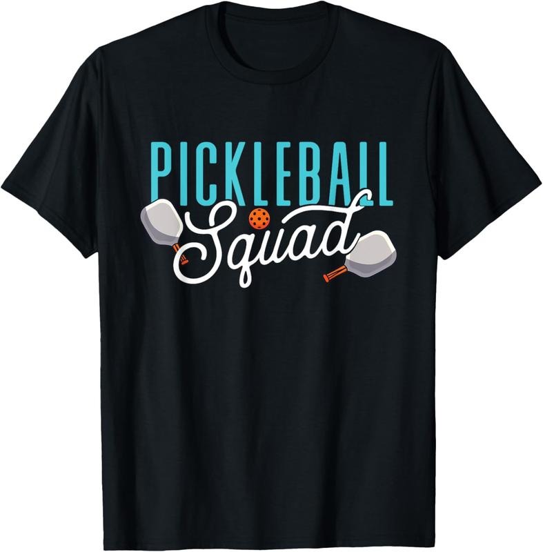 100% Cotton Pickleball Squad - Pickleballers Pickleball Player T-Shirt Hoodie, Sweatshirt | WearSparks.com