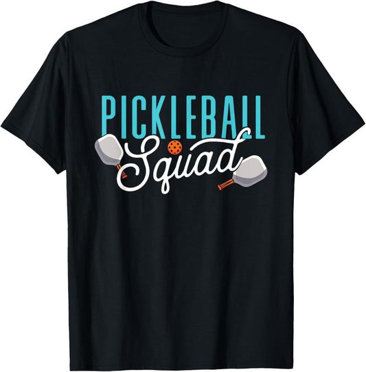 100% Cotton Pickleball Squad - Pickleballers Pickleball Player T-Shirt Hoodie, Sweatshirt | WearSparks.com