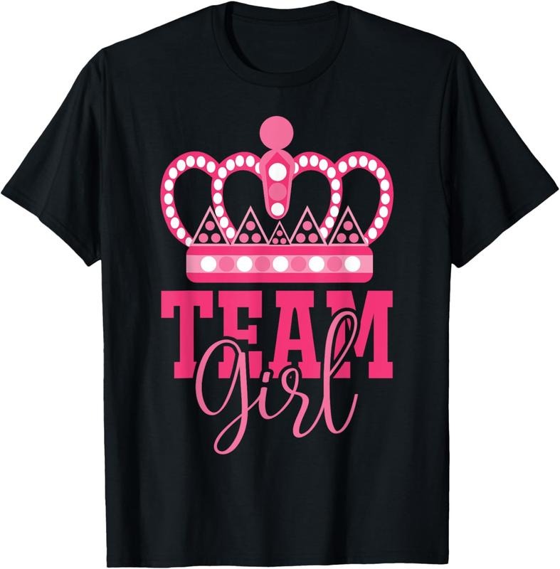 100% Cotton Pink Team Girl Team Boy Gender Reveal Party Matching Family T-Shirt Hoodie, Sweatshirt | WearSparks.com