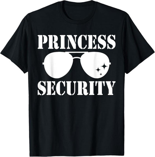 100% Cotton Princess Security Halloween Costume Dad Mom Boy T-Shirt Hoodie, Sweatshirt | WearSparks.com