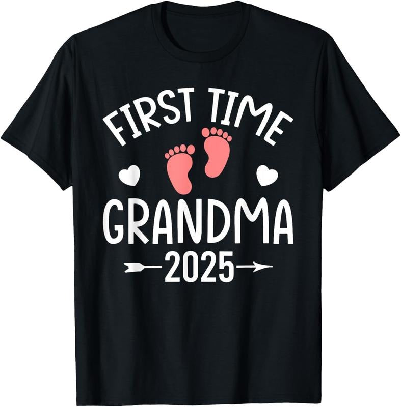 100% Cotton Promoted to Grandma 2025 Grandma Est 2025 T-Shirt Hoodie, Sweatshirt | WearSparks.com