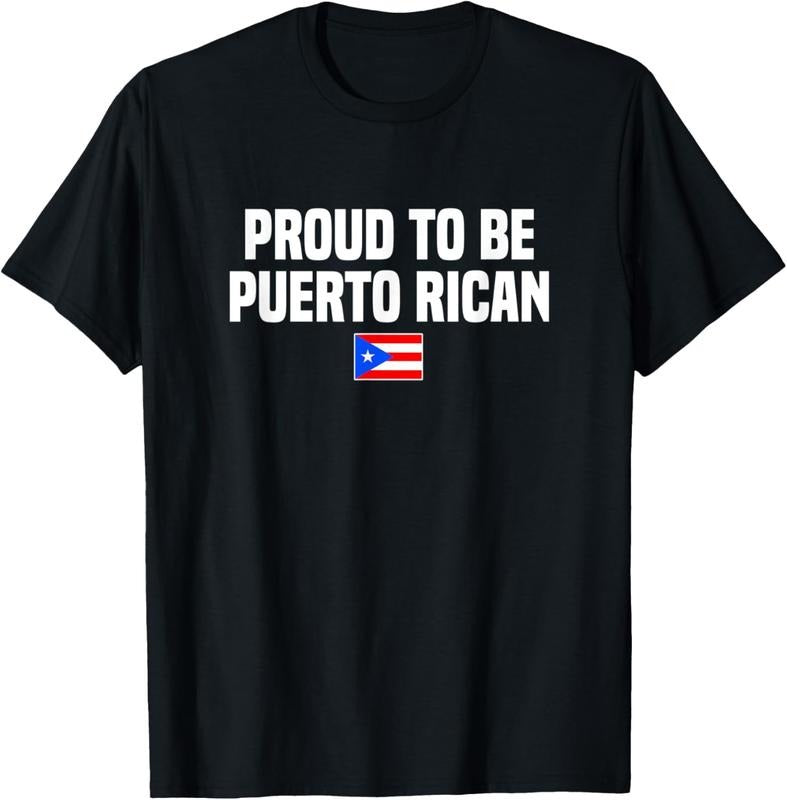 100% Cotton Proud To Be Puerto Rican Puerto Rico T-Shirt Hoodie, Sweatshirt | WearSparks.com
