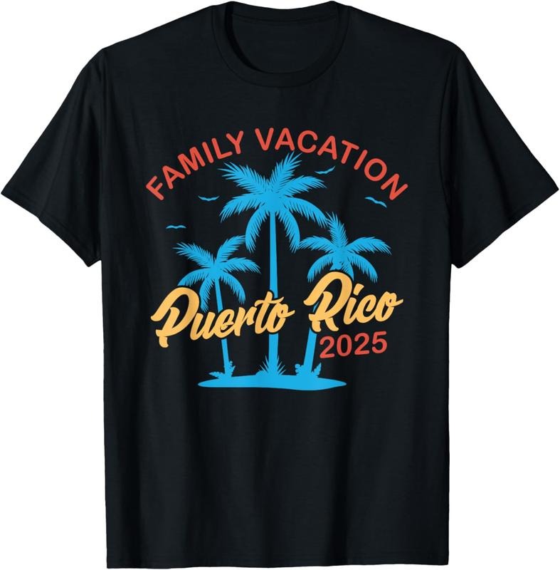 100% Cotton Puerto Rico 2025 Family Vacation T-Shirt Hoodie, Sweatshirt | WearSparks.com
