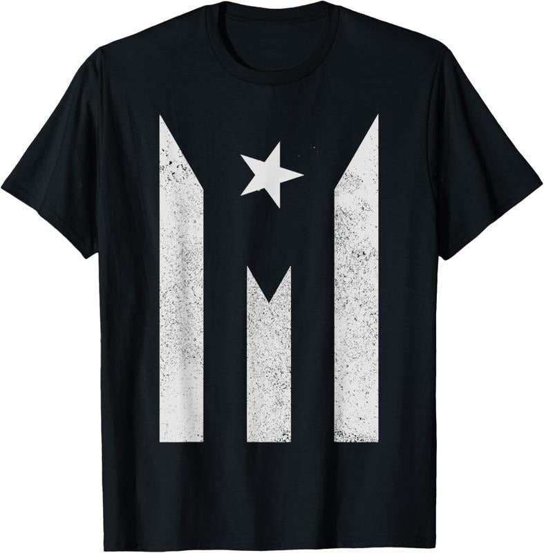 100% Cotton Puerto Rico Flag Black Gift T-Shirt Hoodie, Sweatshirt | WearSparks.com