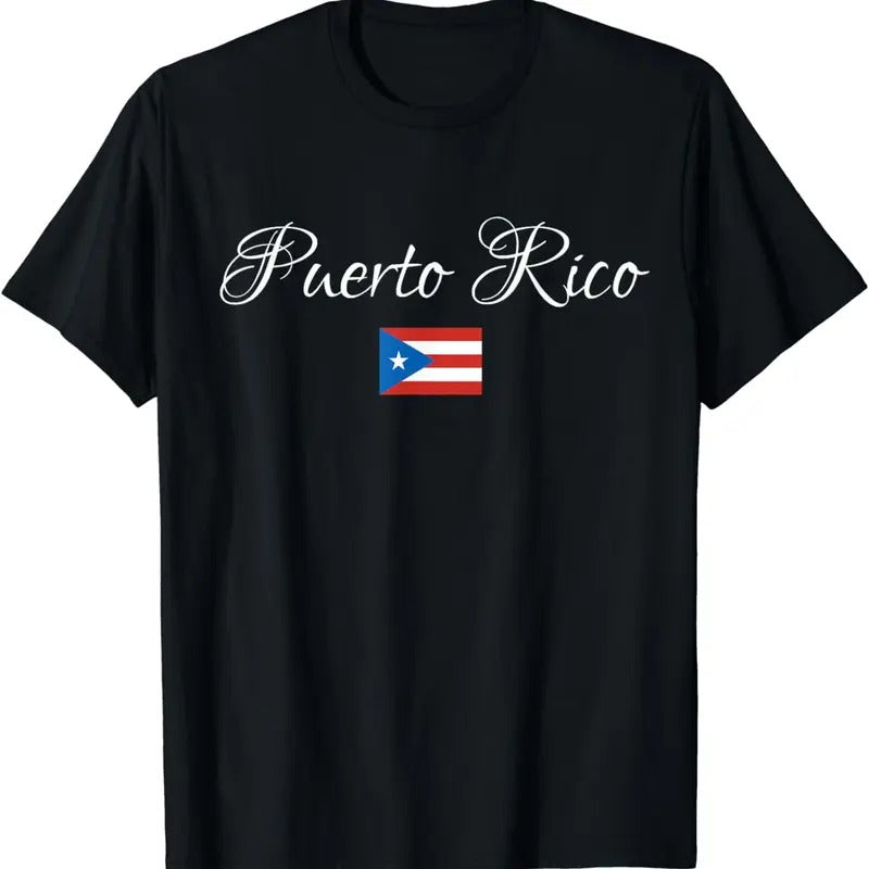 [100% Cotton]Puerto Rico, Caribbean Flag of Puerto Rico T-Shirt Hoodie, Sweatshirt | WearSparks.com