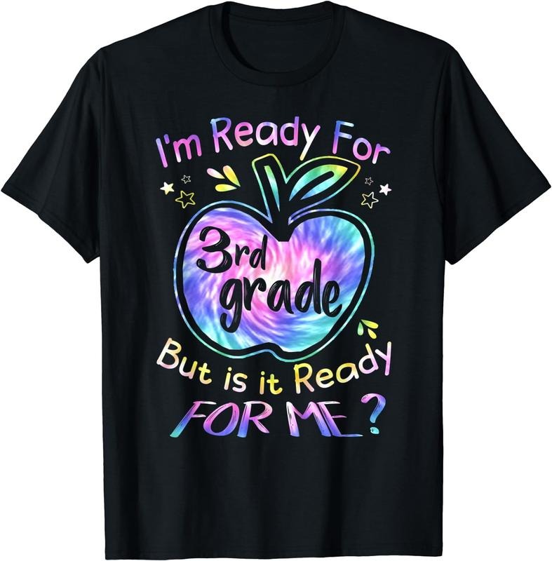 [100% Cotton]Ready for 3rd Grade Tie Dye Back to School Hello Third Grade T-Shirt Hoodie, Sweatshirt | WearSparks.com