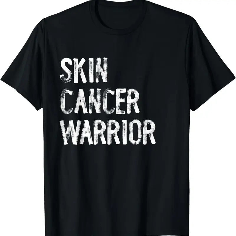 [100% Cotton]Skin Cancer Warrior T-Shirt Hoodie, Sweatshirt | WearSparks.com