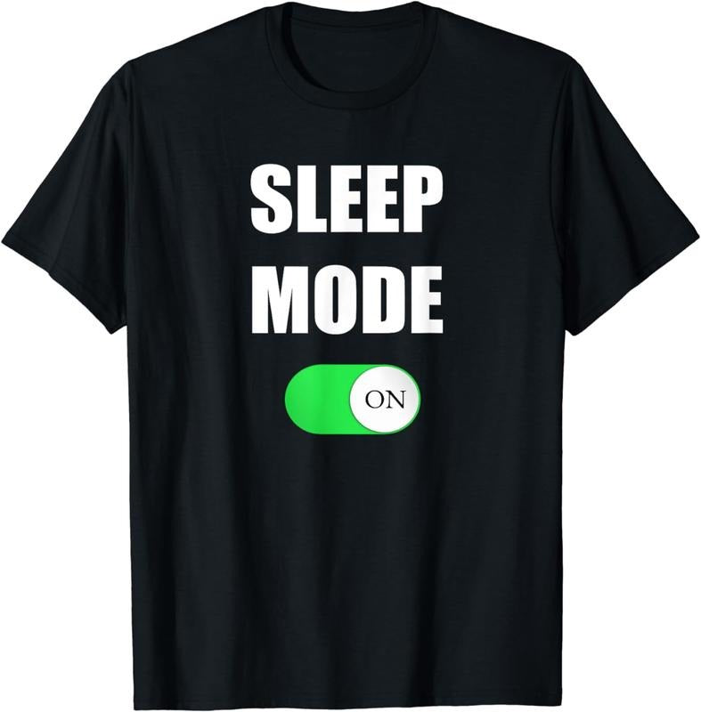 [100% Cotton]Sleep Mode On Funny Nap Shirt Love Napping Sleeping Tshirt Hoodie, Sweatshirt | WearSparks.com