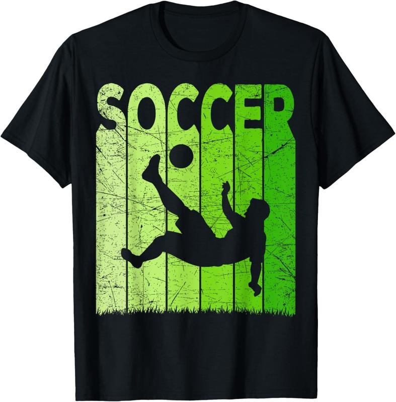100% Cotton Soccer Vintage Soccer Player Retro Soccer Lover T-Shirt Hoodie, Sweatshirt | WearSparks.com
