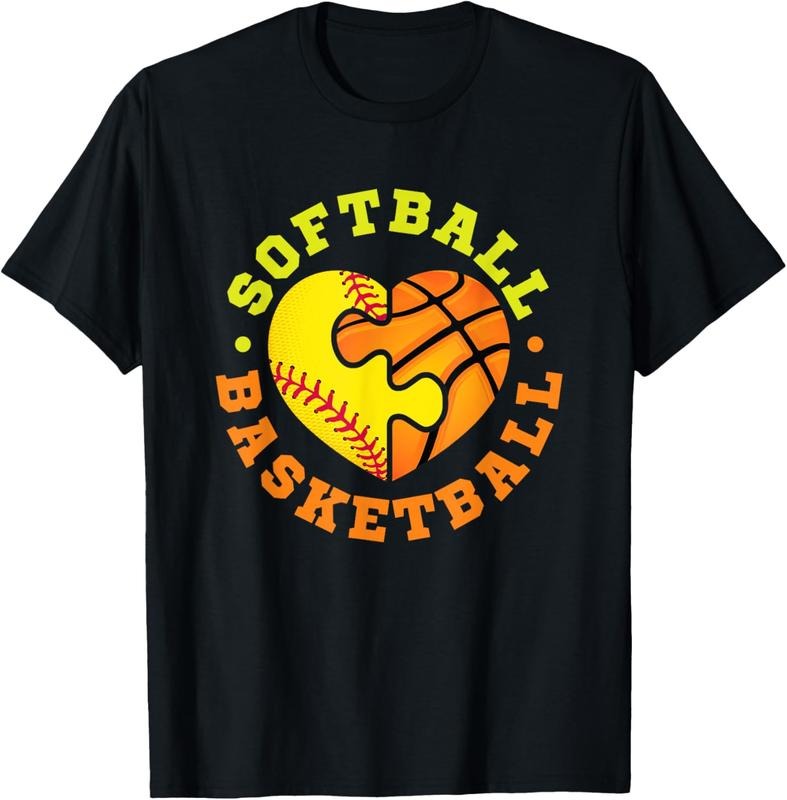 100% Cotton Softball Basketball T-Shirt Hoodie, Sweatshirt | WearSparks.com