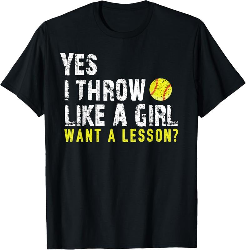 100% Cotton Softball Shirts For Girls, Softball Tshirts For Women T-Shirt Hoodie, Sweatshirt | WearSparks.com