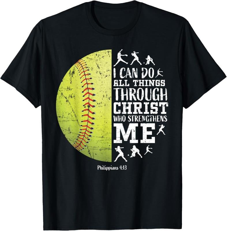 100% Cotton Softball Shirts For Women Gifts Softball T Shirts Teen Girls T-Shirt Hoodie, Sweatshirt | WearSparks.com