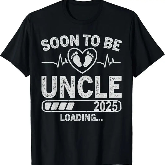 100% Cotton Soon to Be Uncle 2025 Loading Funny Pregnancy Announcement T-Shirt Hoodie, Sweatshirt | WearSparks.com