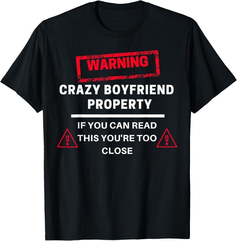100% Cotton Sorry i'm Taken Tshirt Taken by a Crazy Boyfriend Girlfriend Hoodie, Sweatshirt | WearSparks.com