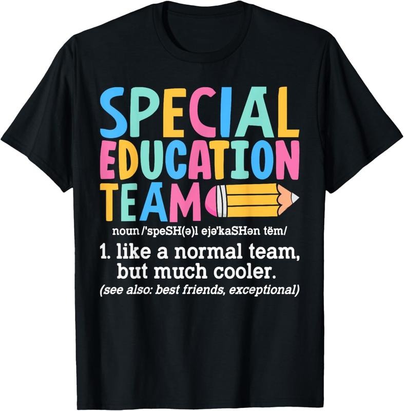 100% Cotton Special Education Team Definition Retro Ed Team Crew Teacher T-Shirt Hoodie, Sweatshirt | WearSparks.com