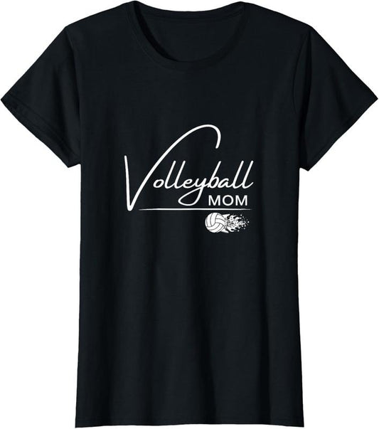 100% Cotton Spike It in Style Volleyball Mom T-Shirt Hoodie, Sweatshirt | WearSparks.com