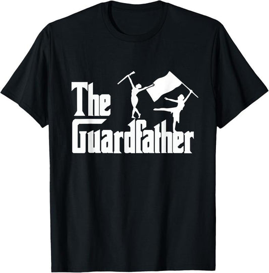 100% Cotton The Guardfather - Color Guard Dad T-Shirt Hoodie, Sweatshirt | WearSparks.com