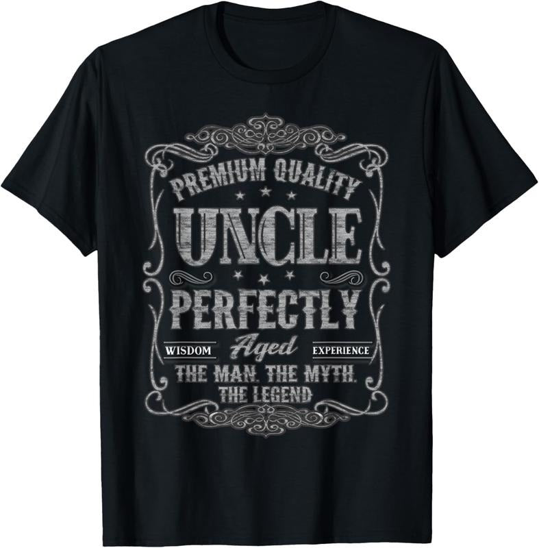100% Cotton Uncle Perfectly Aged Vintage The Man The Myth The Legend T-Shirt Hoodie, Sweatshirt | WearSparks.com