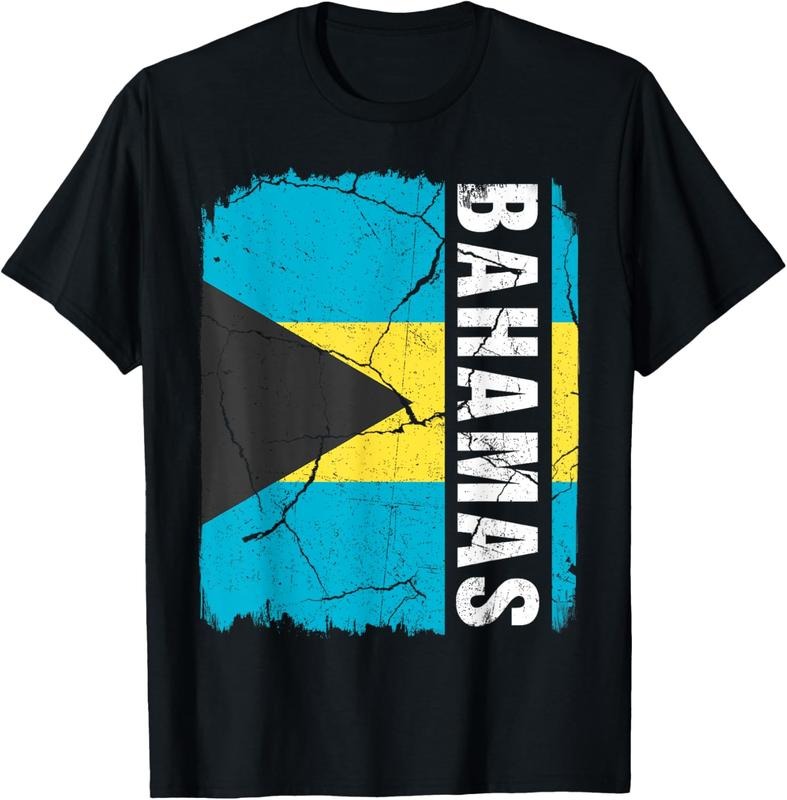 100% Cotton Vintage Bahamian Flag Bahamas Pride Roots Heritage T-Shirt Hoodie, Sweatshirt | WearSparks.com