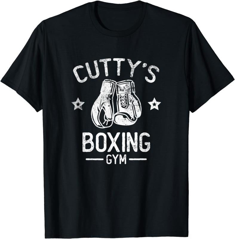 [100% Cotton]Vintage Cutty's Boxing Gym Est 1975 Boxing Day Tees T-Shirt Hoodie, Sweatshirt | WearSparks.com