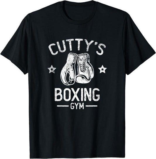[100% Cotton]Vintage Cutty's Boxing Gym Est 1975 Boxing Day Tees T-Shirt Hoodie, Sweatshirt | WearSparks.com
