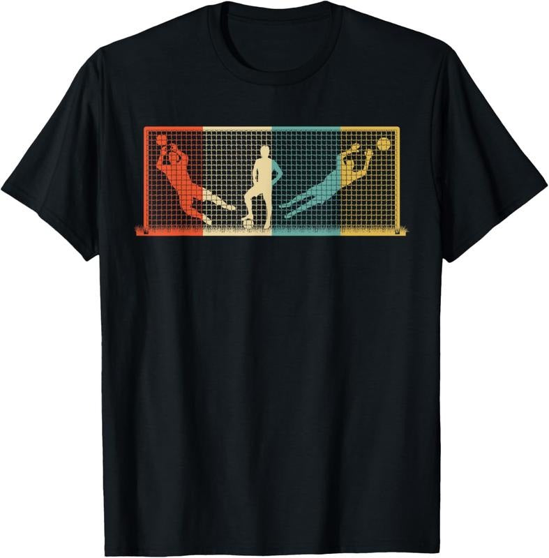 100% Cotton Vintage Goal Keeper T-Shirt Soccer Goalie Gift T-Shirt Hoodie, Sweatshirt | WearSparks.com