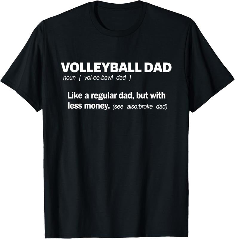 100% Cotton Volleyball Dad for Men Funny Definition Father of Players T-Shirt Hoodie, Sweatshirt | WearSparks.com