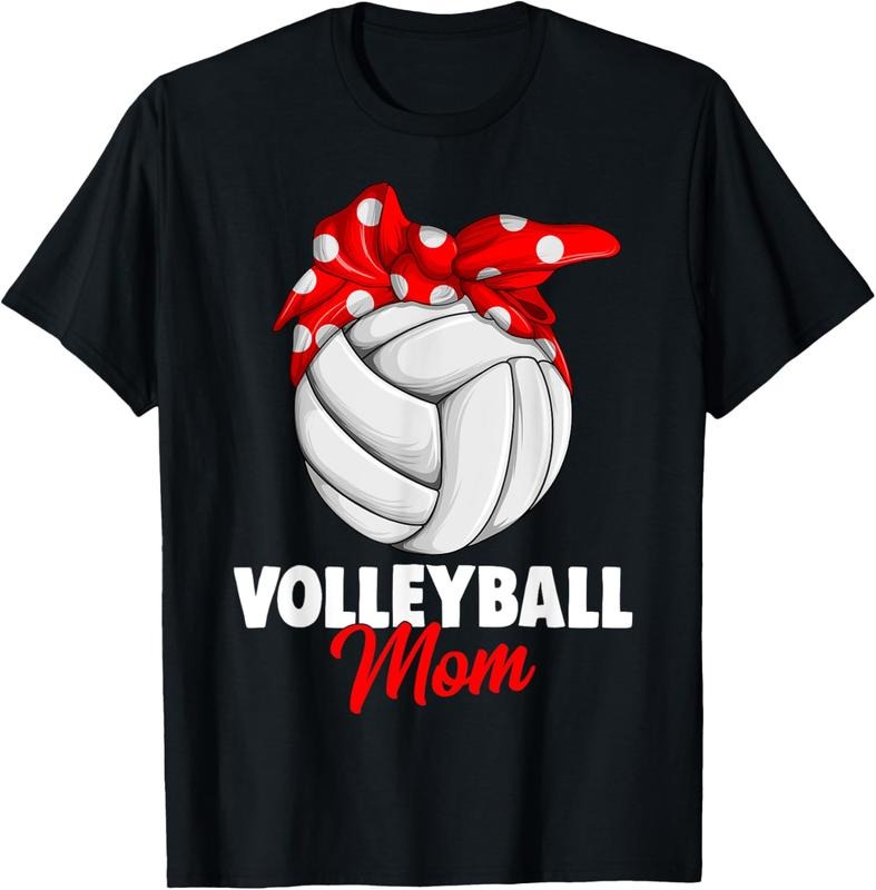 100% Cotton Volleyball Mom Women T-Shirt Hoodie, Sweatshirt | WearSparks.com