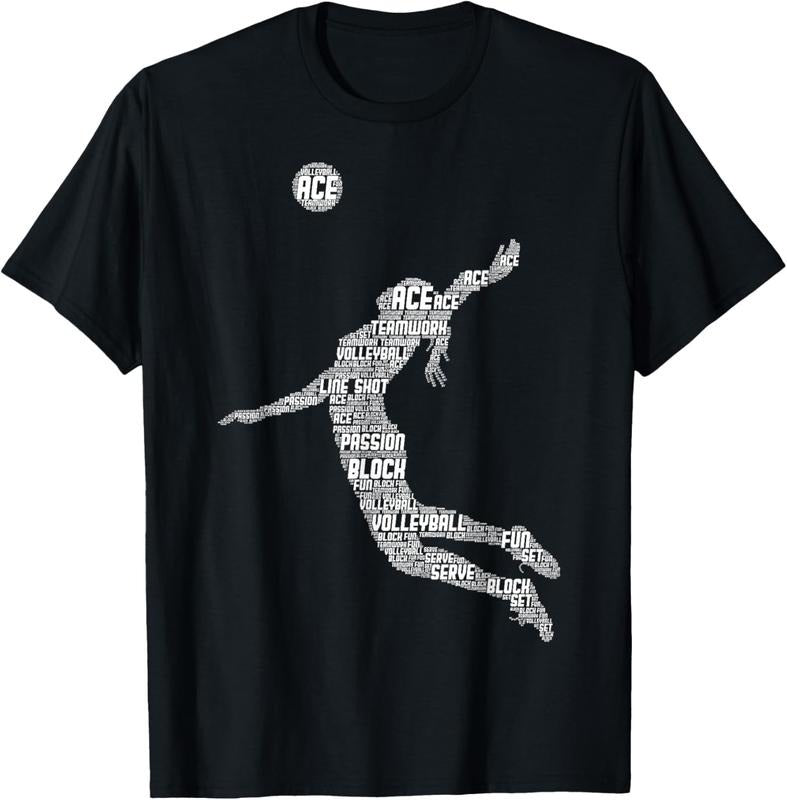 100% Cotton Volleyball Teen Girl Women Youth Player T-Shirt Hoodie, Sweatshirt | WearSparks.com