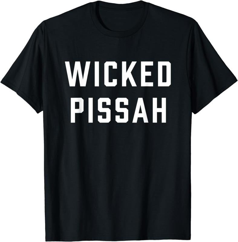 [100% Cotton]Wicked Pissah Funny Boston T-Shirt Hoodie, Sweatshirt | WearSparks.com