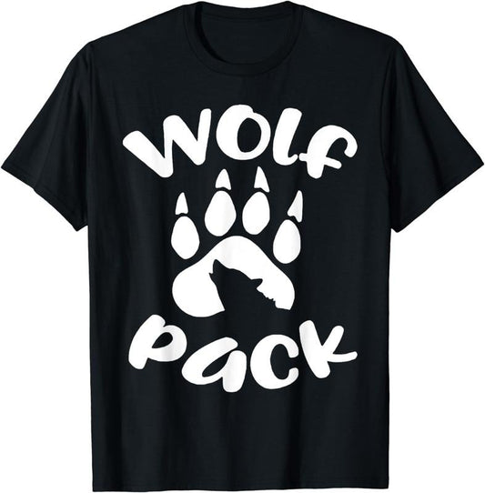 [100% Cotton]Wolf Pack Shirt, Wolf Tshirt , Family Matching Shirt T-Shirt Hoodie, Sweatshirt | WearSparks.com