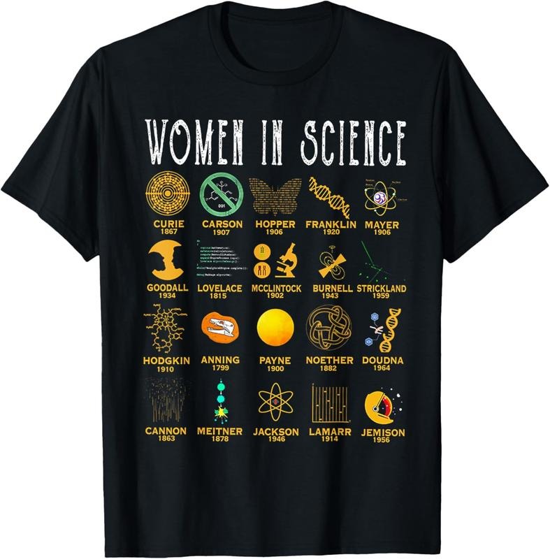 100% Cotton Women In Science T-Shirt Hoodie, Sweatshirt | WearSparks.com