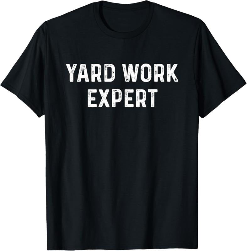 100% Cotton Yard work expert funny lawn mower gift for dad, mum etc T-Shirt Hoodie, Sweatshirt | WearSparks.com