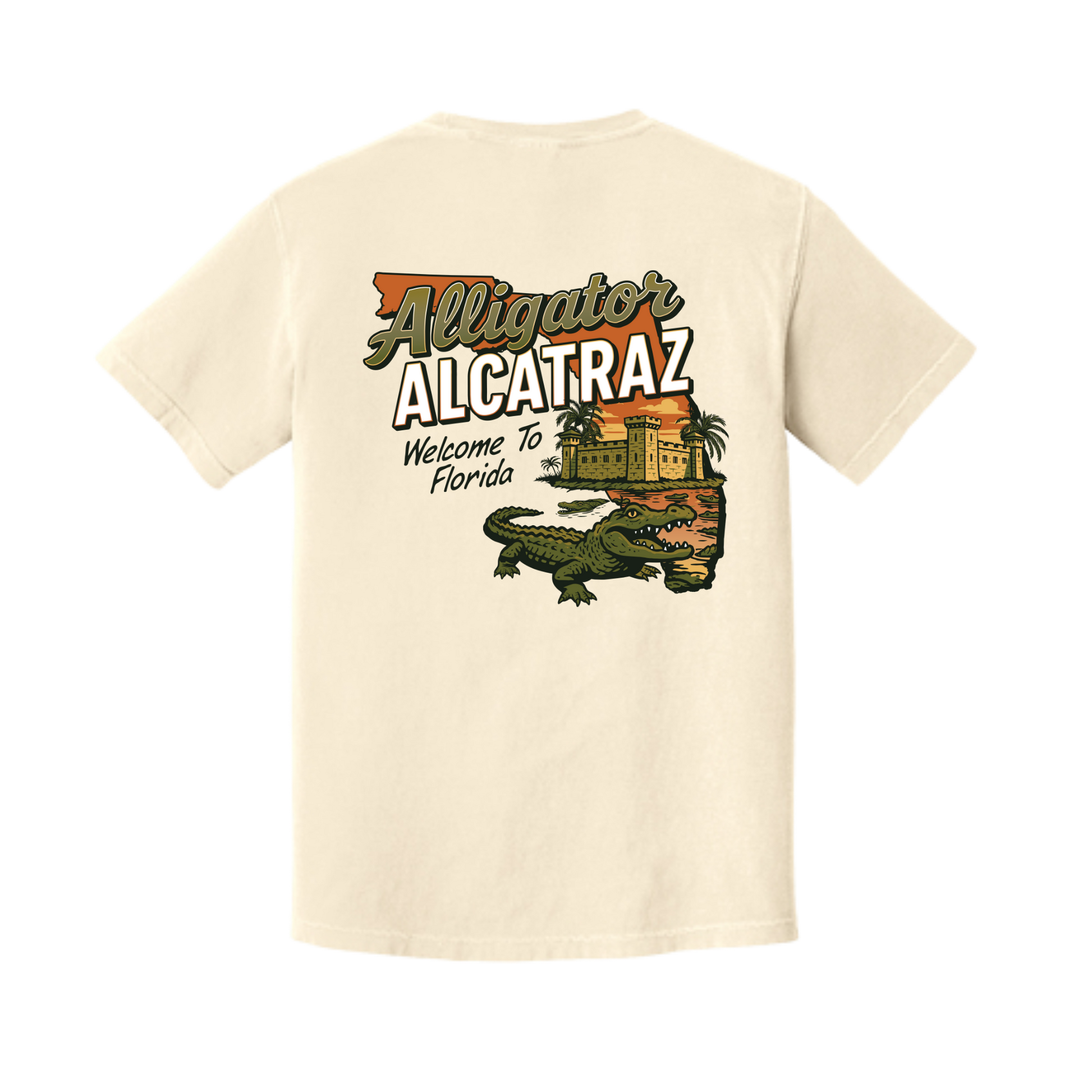 Alligator Alcatraz T-Shirt Hoodie, Sweatshirt | WearSparks.com (Image 2)