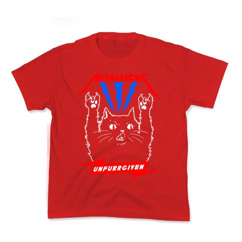 Metallicat Unfurrgiven Darkness Edition Kid's Tee