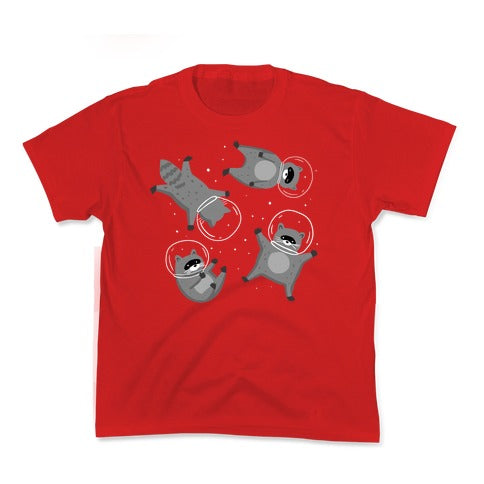 Raccoons In Space Kid's Tee
