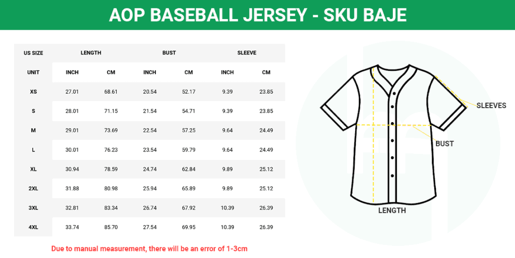 Personalized Skull Five Finger Death AOP Baseball Jersey Fan Shirt Size