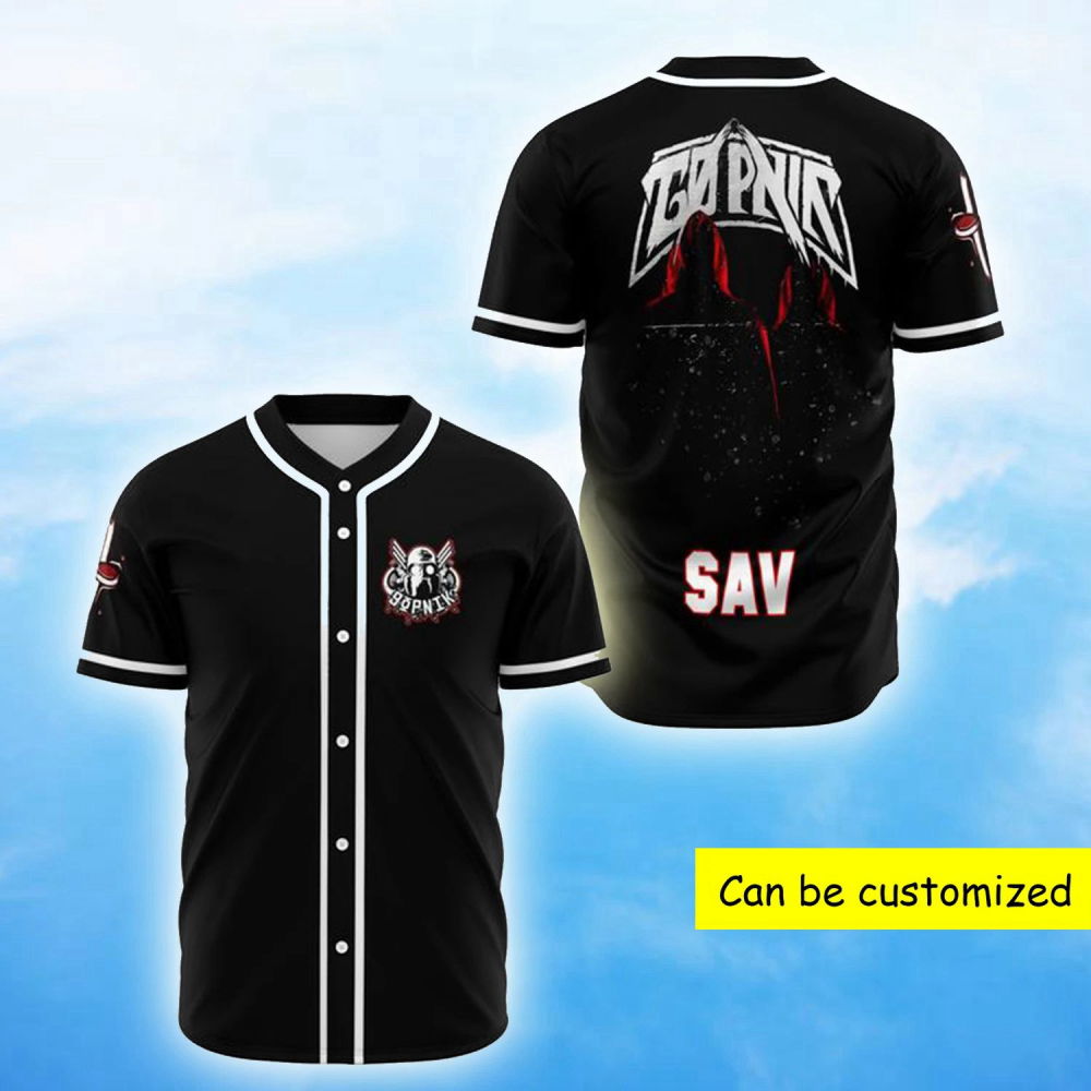 Custom Savannah Black Rave EDM Baseball Jersey - Personalized Style, - Aopprinter T-Shirts, Hoodie, Sweatshirt (Image 2)