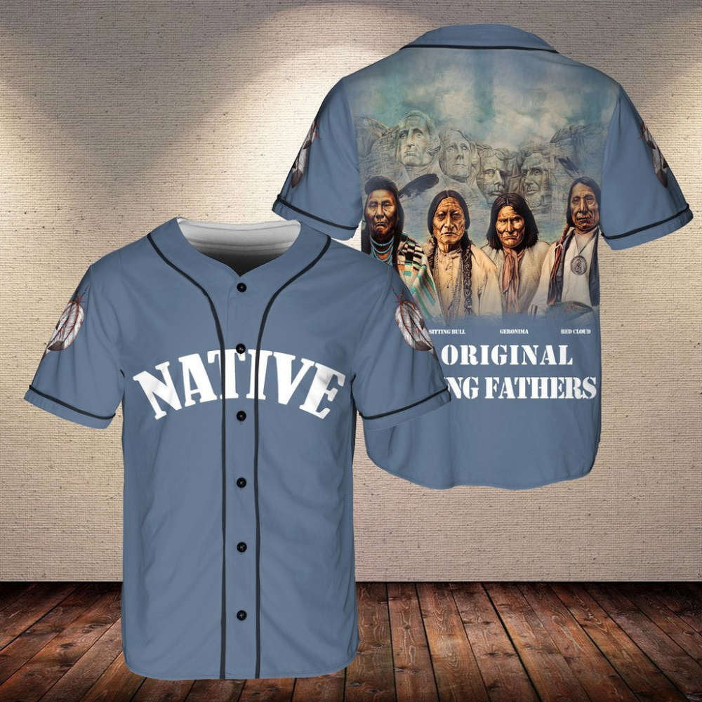 Native Baseball Jersey: Celebrate Founding Fathers – Authentic & Engaging