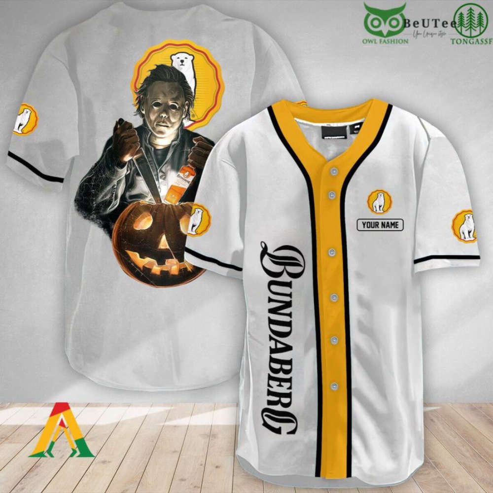 Spook-tacular Personalized Michael Myers Halloween Baseball Jersey Shirt